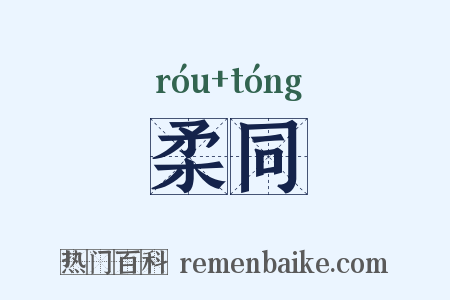 柔同是什么意思的图片